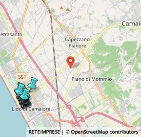 Mappa 55041 Capezzano Pianore LU, Italia (3.4535)