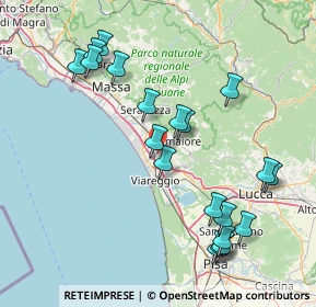 Mappa 55041 Capezzano Pianore LU, Italia (17.509)