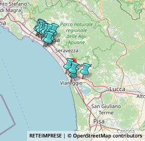Mappa 55041 Capezzano Pianore LU, Italia (15.26647)