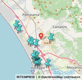 Mappa 55041 Capezzano Pianore LU, Italia (4.09357)