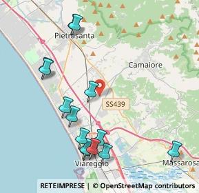 Mappa 55041 Capezzano Pianore LU, Italia (4.72143)