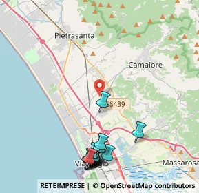 Mappa 55041 Capezzano Pianore LU, Italia (5.32813)
