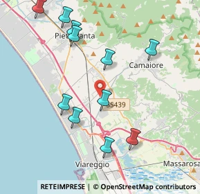 Mappa 55041 Capezzano Pianore LU, Italia (4.40091)