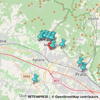 Mappa Via Caduti Sul Lavoro, 59013 Montemurlo PO, Italia (2.98636)