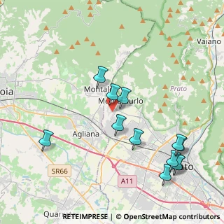Mappa Via Caduti Sul Lavoro, 59013 Montemurlo PO, Italia (4.58667)