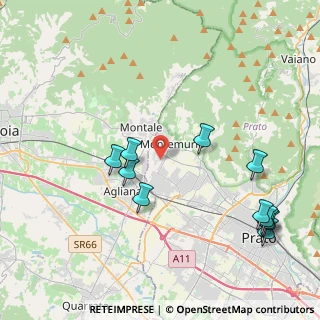 Mappa Via Caduti Sul Lavoro, 59013 Montemurlo PO, Italia (4.84545)
