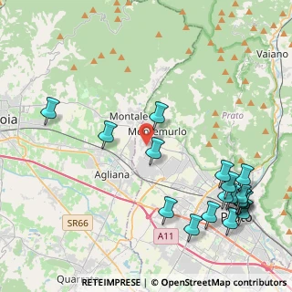 Mappa Via Caduti Sul Lavoro, 59013 Montemurlo PO, Italia (5.57722)