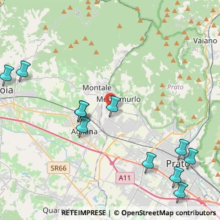 Mappa Via Caduti Sul Lavoro, 59013 Montemurlo PO, Italia (5.78)