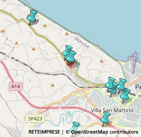 Mappa Via Esino, 61121 Pesaro PU, Italia (2.47364)