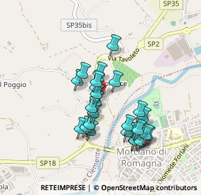 Mappa Via Fornace, 47833 Morciano di Romagna RN, Italia (0.39643)