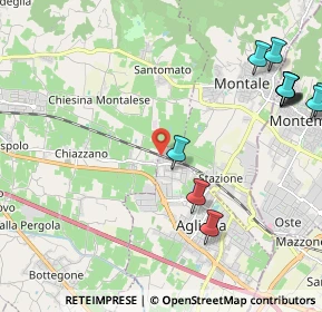 Mappa Via Milano, 51031 Agliana PT, Italia (2.89417)