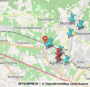 Mappa Via Milano, 51031 Agliana PT, Italia (2.02091)