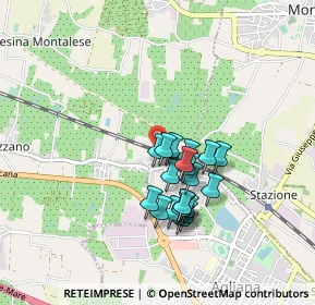 Mappa Via Milano, 51031 Agliana PT, Italia (0.714)