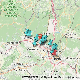 Mappa Via Riva, 59013 Montemurlo PO, Italia (9.53647)