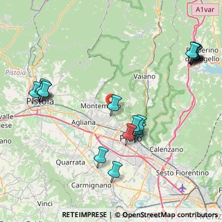 Mappa Via Riva, 59013 Montemurlo PO, Italia (10.555)