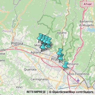 Mappa Via Riva, 59013 Montemurlo PO, Italia (3.50167)