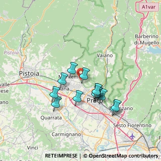 Mappa Via Riva, 59013 Montemurlo PO, Italia (6.14)