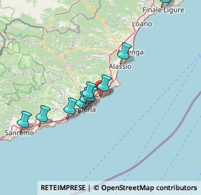 Mappa 18013 San Bartolomeo al Mare IM, Italia (23.49071)