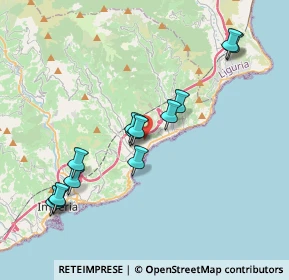 Mappa Via San Angelo, 18013 Diano Marina IM, Italia (3.82769)