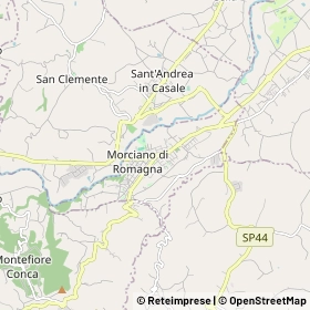 Mappa Morciano di Romagna
