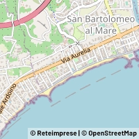 Map San Bartolomeo al Mare