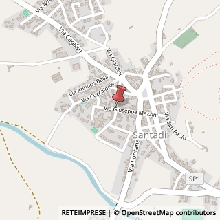 Mappa Via Mazzini,  66, 09010 Santadi, Carbonia-Iglesias (Sardegna)
