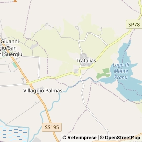 Mappa Tratalias