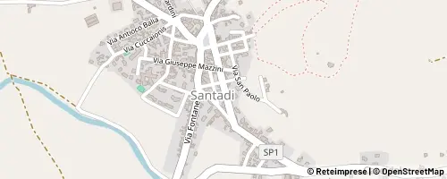 Mappa Santadi