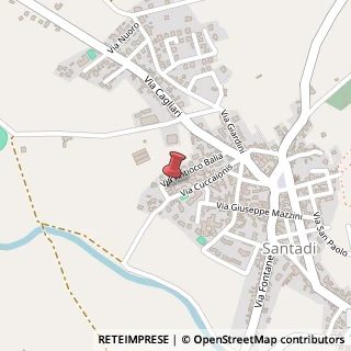 Mappa Piazza Repubblica, 09010 Santadi, Carbonia-Iglesias (Sardegna)