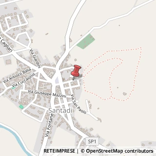 Mappa Via Umberto I, 24, 09010 Santadi, Carbonia-Iglesias (Sardegna)