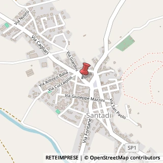 Mappa Via Roma, 19, 09010 Santadi, Carbonia-Iglesias (Sardegna)