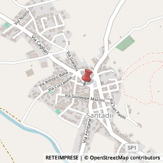 Mappa Via Speranza, 6, 09010 Santadi CI, Italia, 09010 Santadi, Carbonia-Iglesias (Sardegna)
