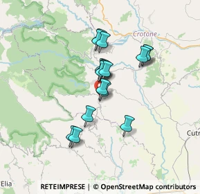 Mappa Contrada Campizzi, 88838 Mesoraca KR, Italia (5.76412)