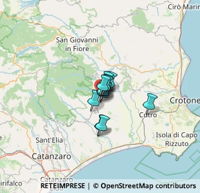 Mappa Contrada Campizzi, 88838 Mesoraca KR, Italia (5.24667)