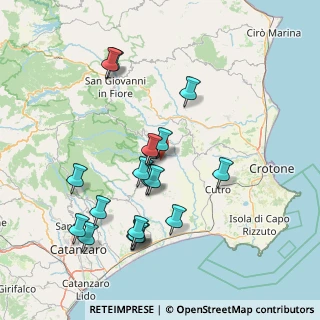 Mappa Località Comito, 88837 Petilia Policastro KR, Italia (16.84158)