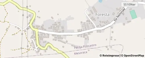 Mappa Petilia Policastro