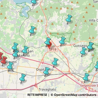 Mappa Via Piave, 25050 Paderno Franciacorta BS, Italia (6.2605)