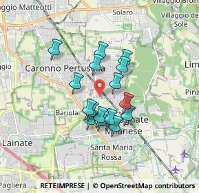 Mappa Via Leopardi, 20031 Cesate MI, Italia (1.265)