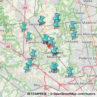 Mappa Via Leopardi, 20031 Cesate MI, Italia (3.758)