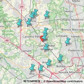 Mappa Via Leopardi, 20031 Cesate MI, Italia (4.42462)