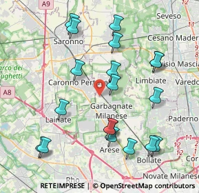 Mappa Via Leopardi, 20031 Cesate MI, Italia (4.31158)