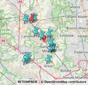 Mappa Via Leopardi, 20031 Cesate MI, Italia (3.075)