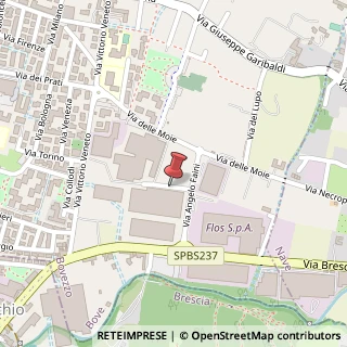 Mappa Via Angelo Faini, 3A, 25073 Bovezzo, Brescia (Lombardia)