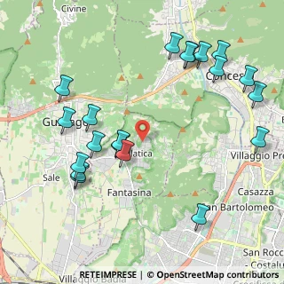 Mappa Via Antonio Gramsci, 25060 Cellatica BS, Italia (2.423)