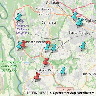 Mappa Via Silvio Pellico, 20020 Vanzaghello MI, Italia (5.14462)