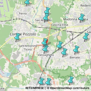 Mappa Via Silvio Pellico, 20020 Vanzaghello MI, Italia (2.76214)