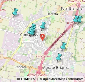 Mappa Via Don Primo Mazzolari, 20863 Concorezzo MB, Italia (0.97545)