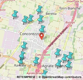 Mappa Via Don Primo Mazzolari, 20863 Concorezzo MB, Italia (1.28125)