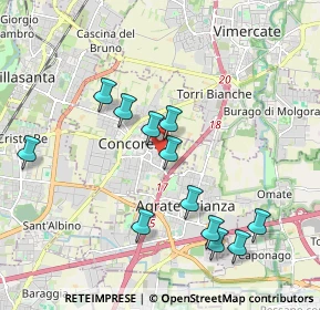 Mappa Via Don Primo Mazzolari, 20863 Concorezzo MB, Italia (1.92)