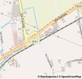 Mappa Via cotorossi, 36050 Bolzano Vicentino VI, Italia (0.21538)